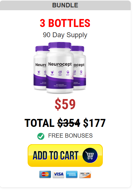 Neurocept - 3 Bottle